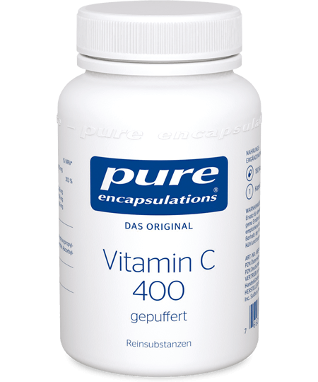 PURE ENCAPSULATIONS Vitamin C 400 gepuffert Kaps.
